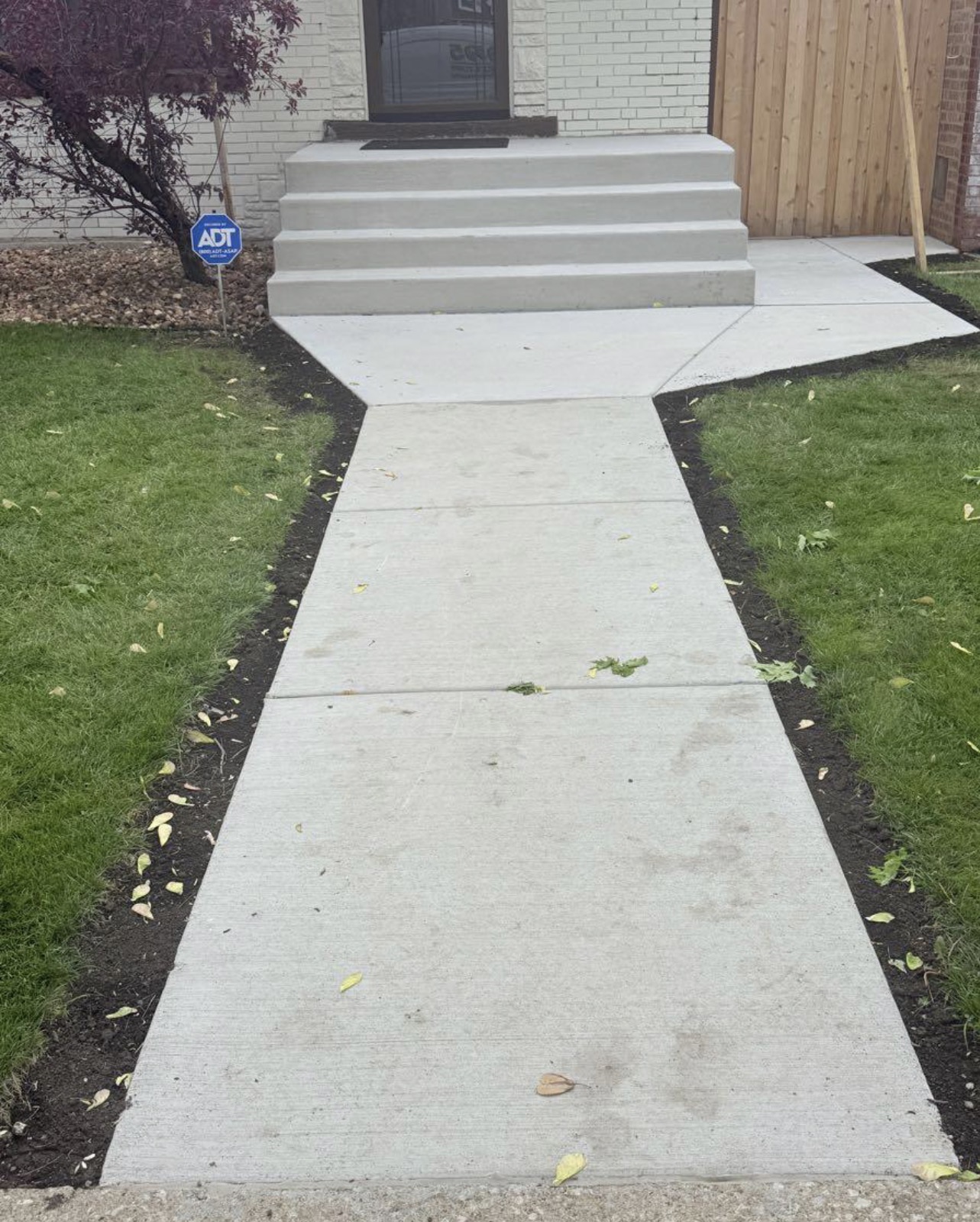 Concrete Walkway